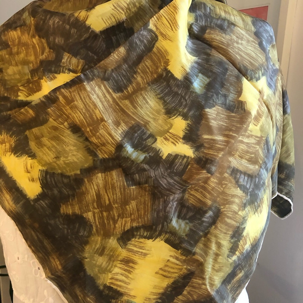 vintage silk scarf